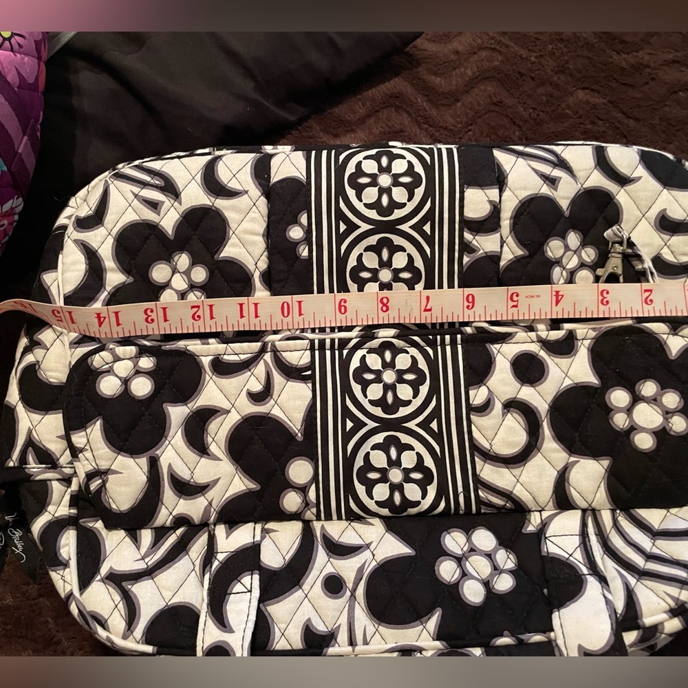 Vera Bradley Baby Bag /Diaper Bag Night & Day with White Interior Changing Pad - Picture 16 of 16